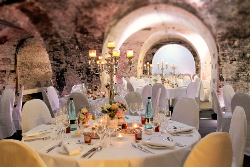 Saal Festung Grauer Ort